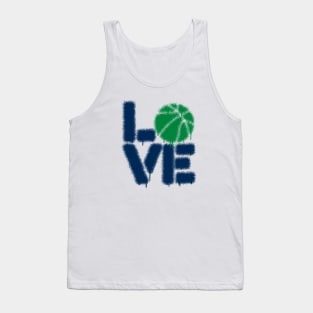 BASKETBALL LOVE dlls Tank Top